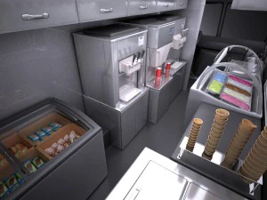 Ice Cream Truck 3D Model