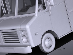 Ice Cream Truck Modello 3D