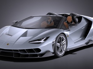Centenario LP770-4 Roadster 2017 Modèle 3D