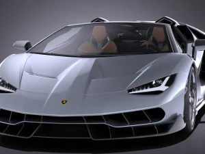 Centenario LP770-4 Roadster 2017 3D Model