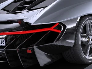 Centenario LP770-4 Roadster 2017 3D Model