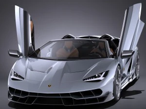 Centenario LP770-4 Roadster 2017 3D Model
