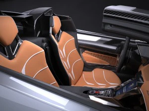 Centenario LP770-4 Roadster 2017 3D Model
