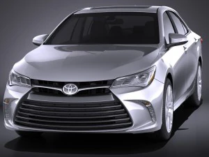 Toyota Camry LE 2017 3D Model