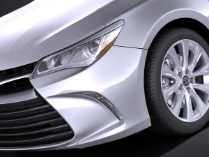 Toyota Camry LE 2017 3D Model
