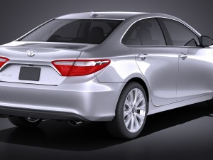 Toyota Camry LE 2017 Model 3D