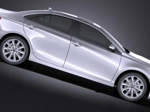 Toyota Camry LE 2017 3D Model