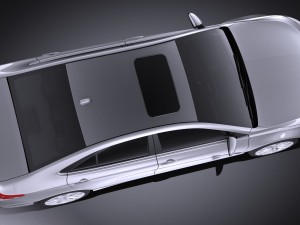 Toyota Camry LE 2017 Model 3D