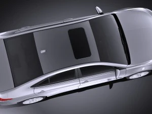 Toyota Camry LE 2017 3D Model