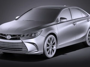 Toyota Camry LE 2017 3D Model