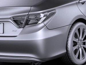 Toyota Camry LE 2017 3D Model