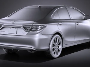 Toyota Camry LE 2017 3D Model