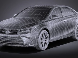 Toyota Camry LE 2017 3D Model
