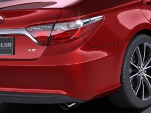 Toyota Camry XSE 2017 Model 3D