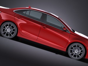 Toyota Camry XSE 2017 Model 3D