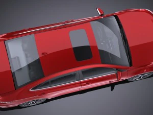 Toyota Camry XSE 2017 3D Model