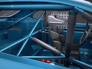 Plymouth Roadrunner Nascar Richard Petty 1971 3D Model