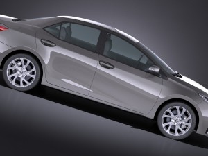 Toyota Corolla 2017 Modelo 3D