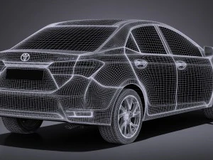 Toyota Corolla 2017 3D Model