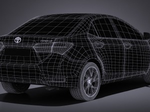 Toyota Corolla 2017 Modelo 3D
