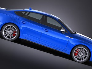 Audi S5 Sportback 2017 3D Model