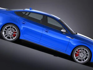 Audi S5 Sportback 2017 3D Model