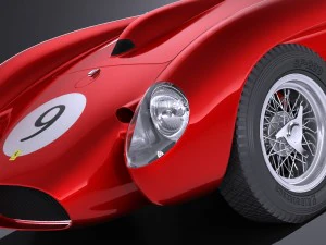 Ferrari 250 Testa Rossa 1957-1958 3D Model
