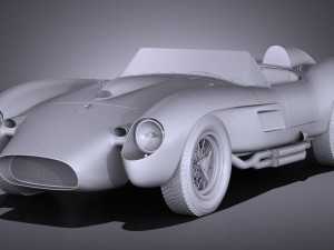 Ferrari 250 Testa Rossa 1957-1958 Modelo 3D