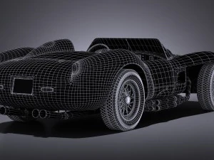Ferrari 250 Testa Rossa 1957-1958 3D Model