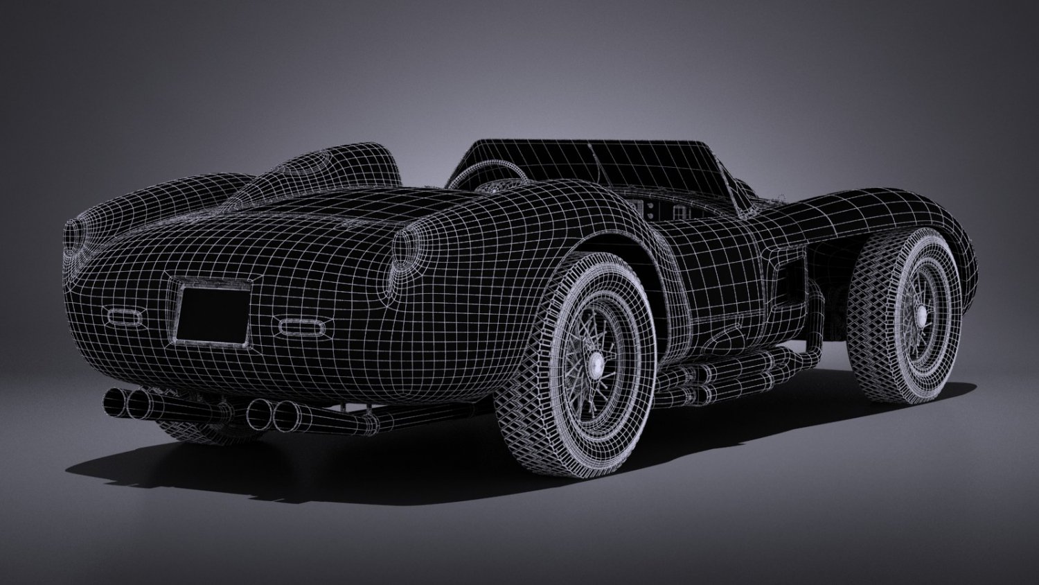 Ferrari 250 Testa Rossa 1957 1958 3D Model in Old Cars 3DExport