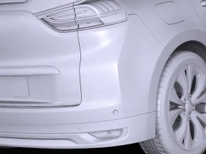 Renault Grand Scenic 2017 3D Model