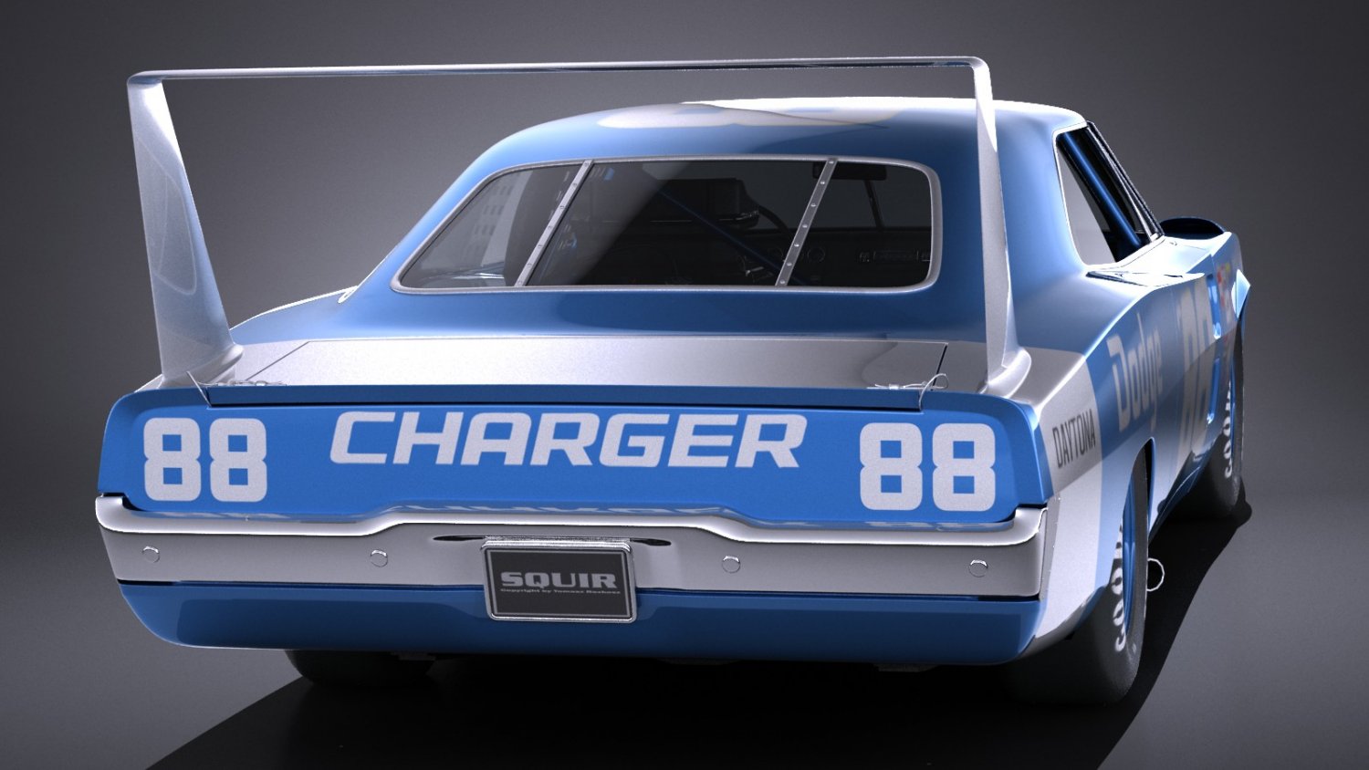 Dodge Charger Daytona 1969 NASCAR