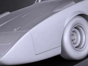 Dodge Charger Daytona 1969 Nascar Modello 3D