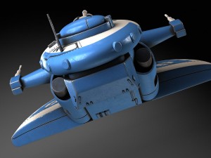 Star Wars AAT Battletank Blue Modèle 3D