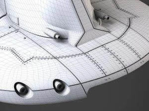 स्टार वार्स एएटी बैटलटैंक ब्लू 3D मॉडल