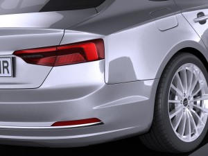 Audi A5 Sportback 2017 Modelo 3D