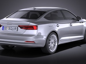 Audi A5 Sportback 2017 Modelo 3D