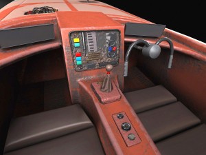 Star Wars X-34 Landspeeder LUK Howercraft Modelo 3D