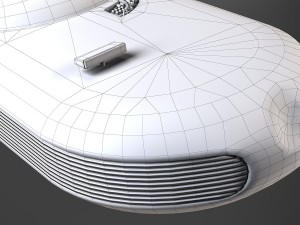 Star Wars X-34 Landspeeder LUK Howercraft Modelo 3D