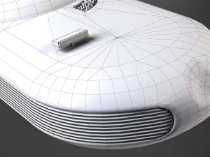 Hovercraft X-34 Landspeeder LUKE di Star Wars Modello 3D