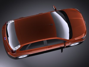 Datsun Mi-Do 2015 vray Modelo 3D