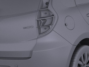 Datsun Mi-Do 2015 vray Modelo 3D