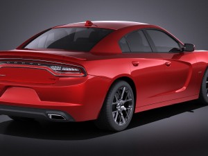 Dodge Charger 2015 vray 3D 模型