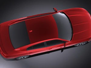 Dodge Charger 2015 vray 3D Model