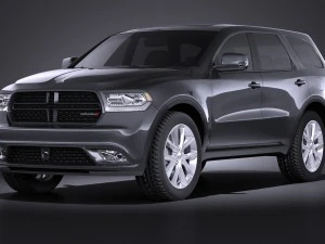 Dodge Durango 2014 Modelo 3D