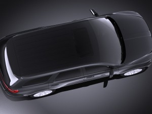 Dodge Durango 2014 vray 3D 모델
