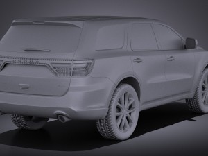 Dodge Durango 2014 vray 3D 모델