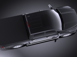 Dodge Ram 1500 Laramie Limited 2015 VRA Lowpoly 3Dモデル
