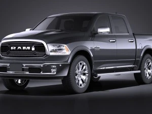Dodge Ram 1500 Laramie Limited 2015 vray 3D Model