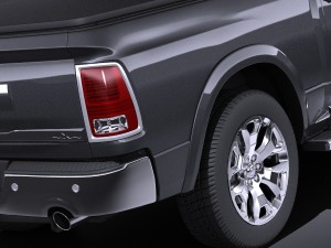 Dodge Ram 1500 Laramie Limited 2015 vray 3Dモデル